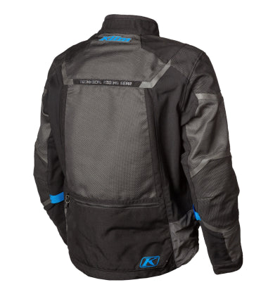 KLIM Baja S4 Jacket Black - Kinetik Blue - Image 3
