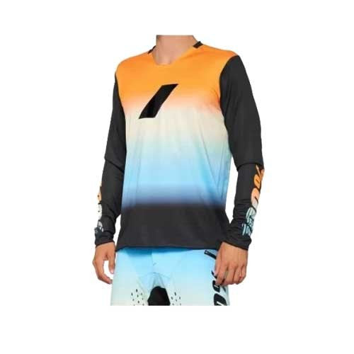 100% R-CORE-X LE Long Sleeve Jersey Sunset - Image 1