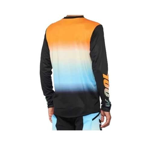 100% R-CORE-X LE Long Sleeve Jersey Sunset - Image 2