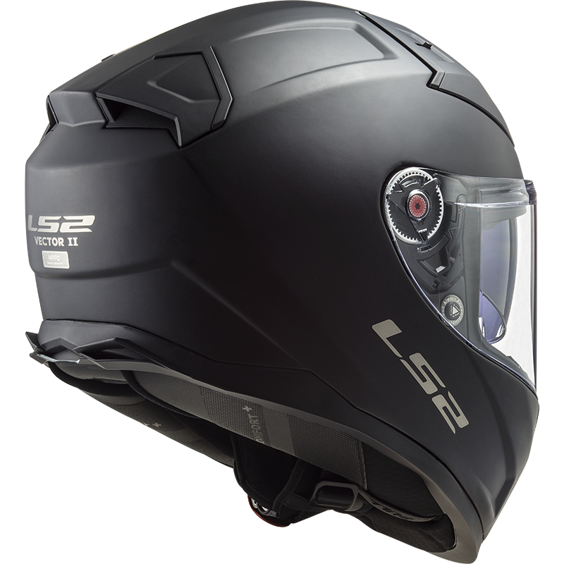 LS2 FF811 VECTOR II SOLID MATT BLACK-06 - Image 2