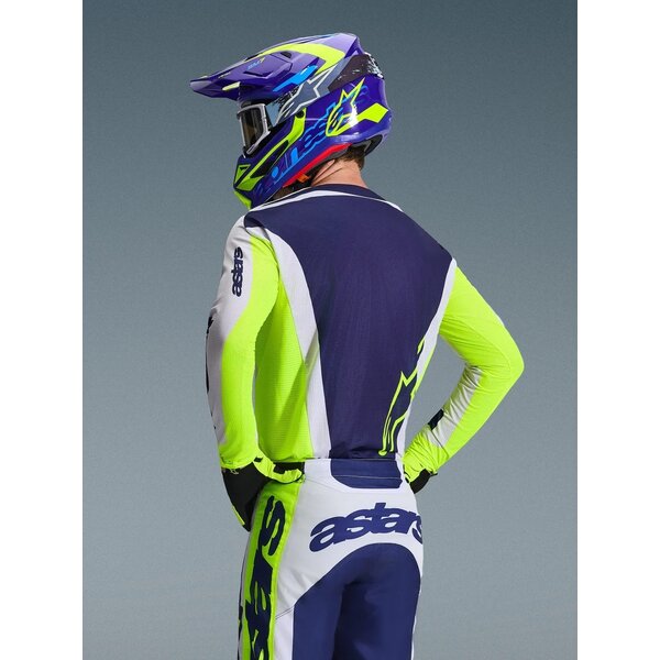 Gri/Galben fluo/Albastru