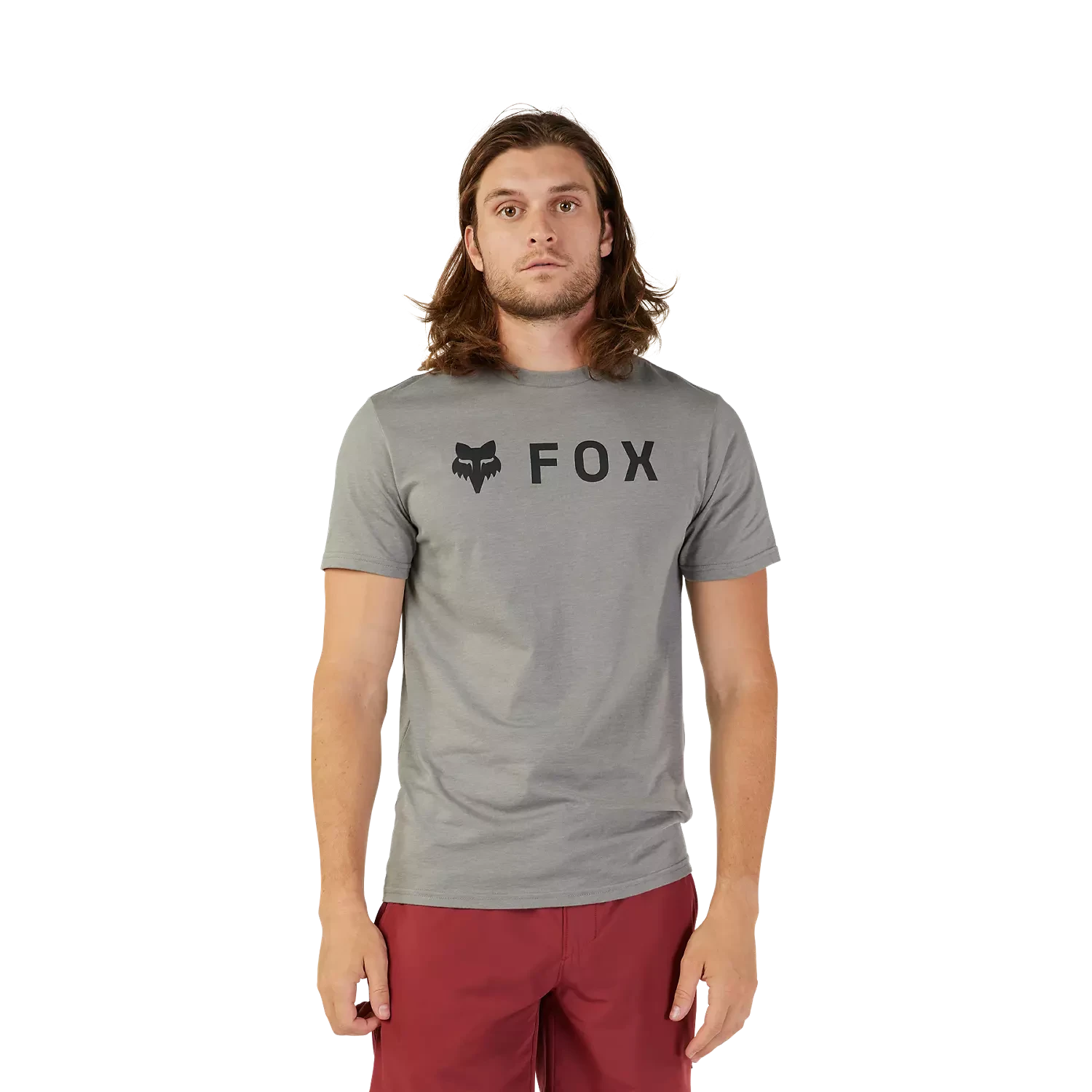 Fox Racing Absolute Ss Prem Tee - Gri