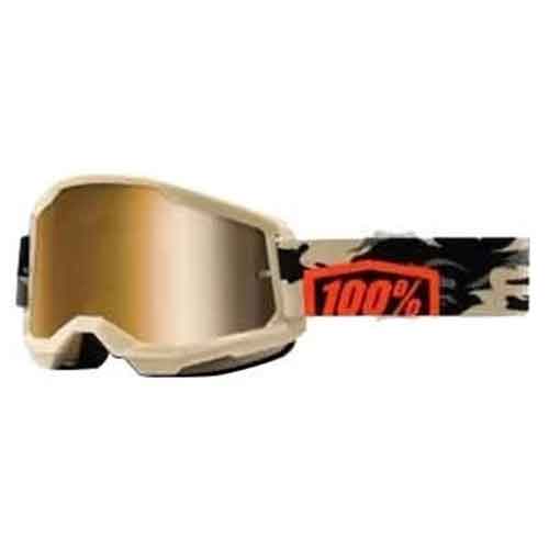 100% OCHELARI 100% STRATA2 Sand Kombat Smoke Lens - Image 1