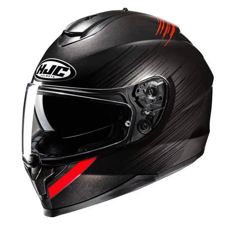 Hjc C70N Sway - Rosu