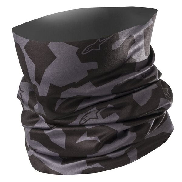 Protectie gat Alpinestars CAMO Neck Tube Negru/Antracit - Image 1