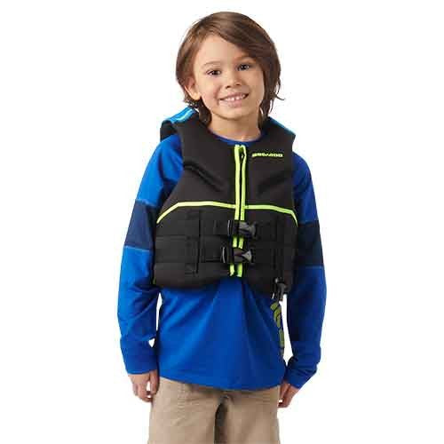 Vesta De Salvare Sea Doo Kids Freedom Pfd Unisex - Negru