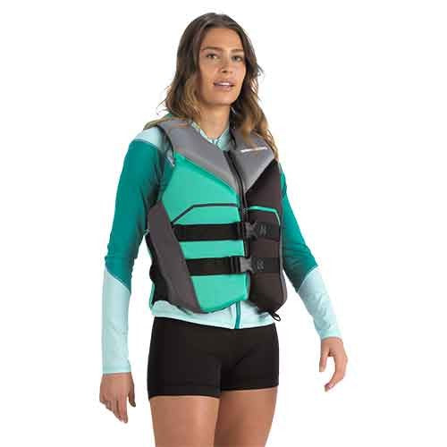 Vesta De Salvare Sea Doo Freedom Pfd Unisex - Albastru/Verde