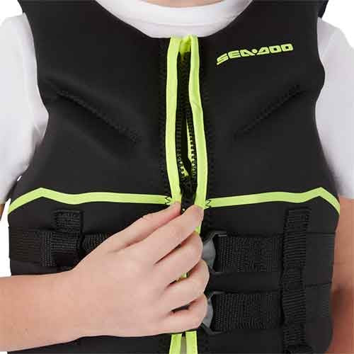 Vesta De Salvare Sea Doo Kids Freedom Pfd Unisex - Negru