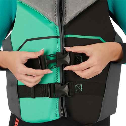 Vesta De Salvare Sea Doo Freedom Pfd Unisex - Albastru/Verde