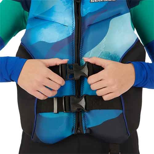 Vesta De Salvare Sea Doo Airflow Sunset Pfd Edition Unisex - Albastru