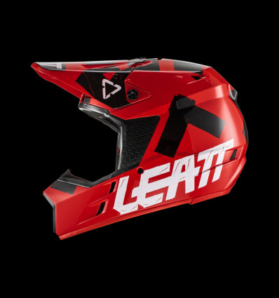 LEATT Helmet Moto 3.5 JR V22 RED - Image 2
