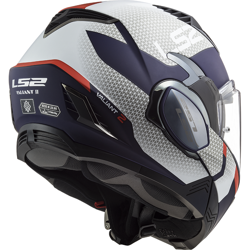 LS2 FF900 VALIANT II CITIUS GLOSS WHITE BLUE - Image 2