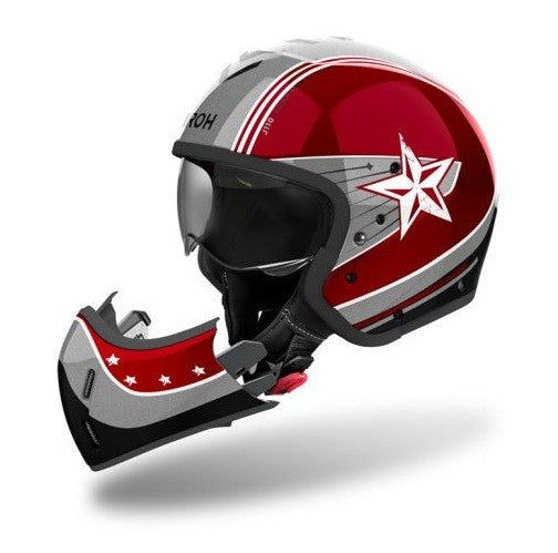 Airoh J 110 Command - Rosu