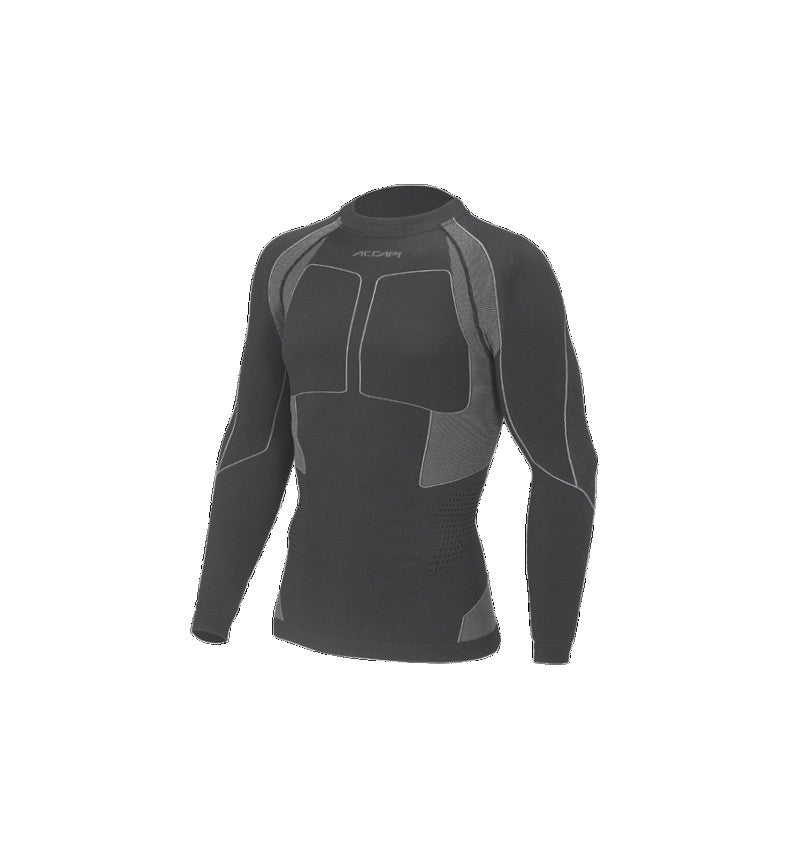 Accapi Men's L.S Shirt POLAR - Black/Anthracite - Image 1