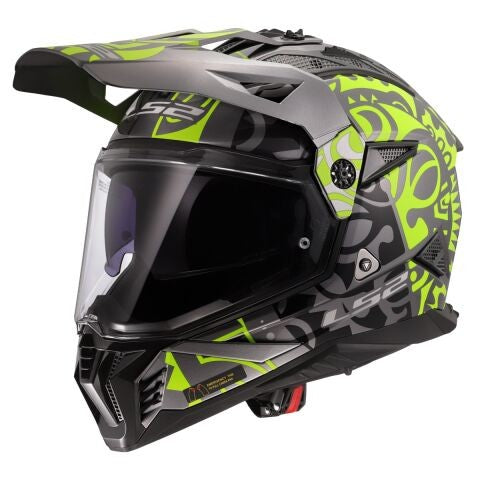 LS2 MX702 PIONEER II RANGI H-VIS YELLOW-06 - Image 1