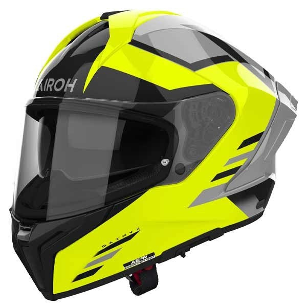 AIROH MATRYX THRON YELLOW GLOSS - Image 1