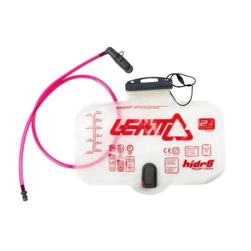 LEATT Bladder Flat CleanTech 2L Horizontal (70oz) w tube and bite valv