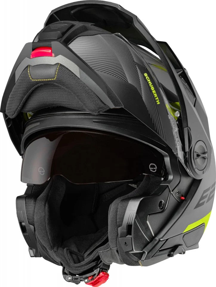 Schuberth E2 Ece Defender - Galben