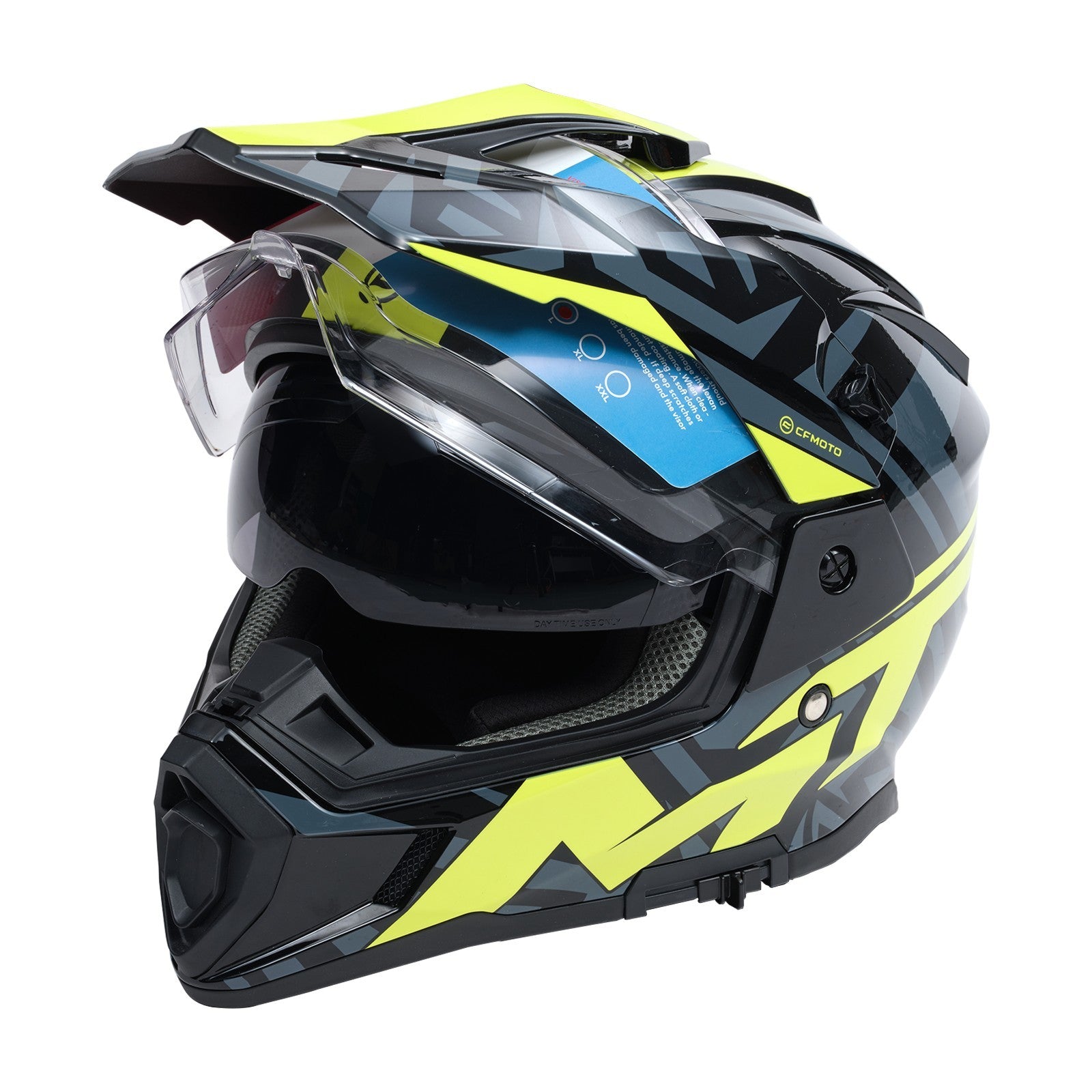 Cfmoto Mt Helmet - Negru/Verde