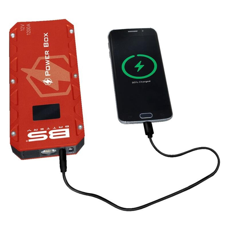 BS BATTERY Power Box PB-02 Jump Starter cu incarcator USB
