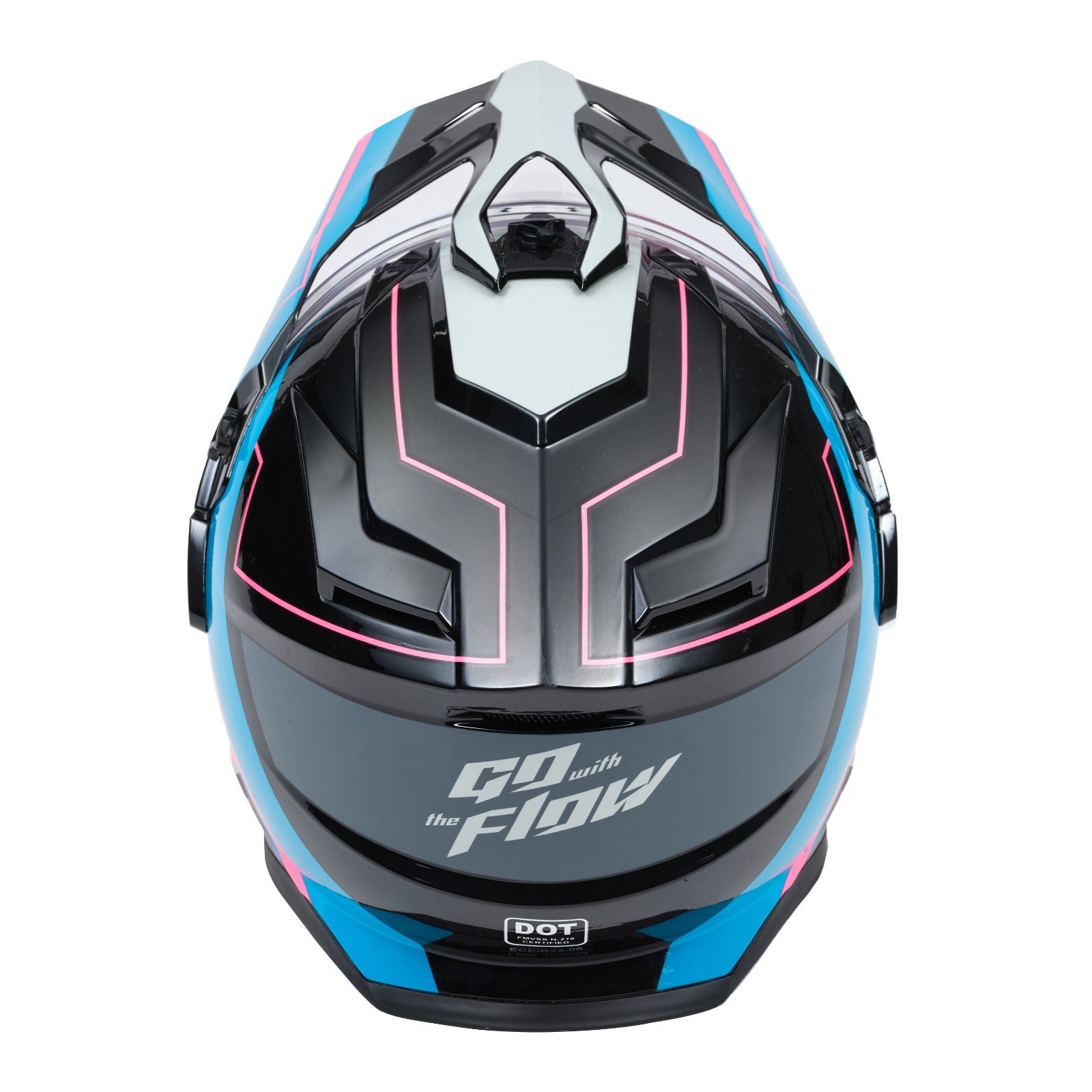 Cfmoto Mt Helmet - Negru/Albastru