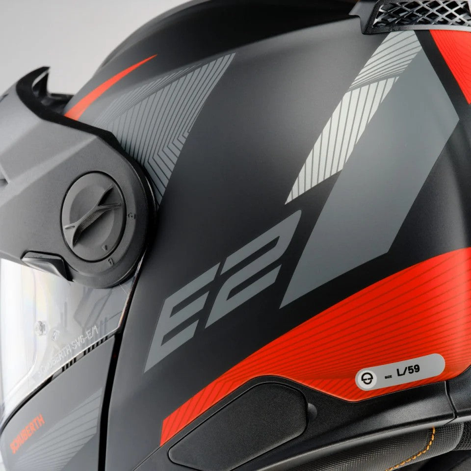 Schuberth E2 Ece Defender - Rosu