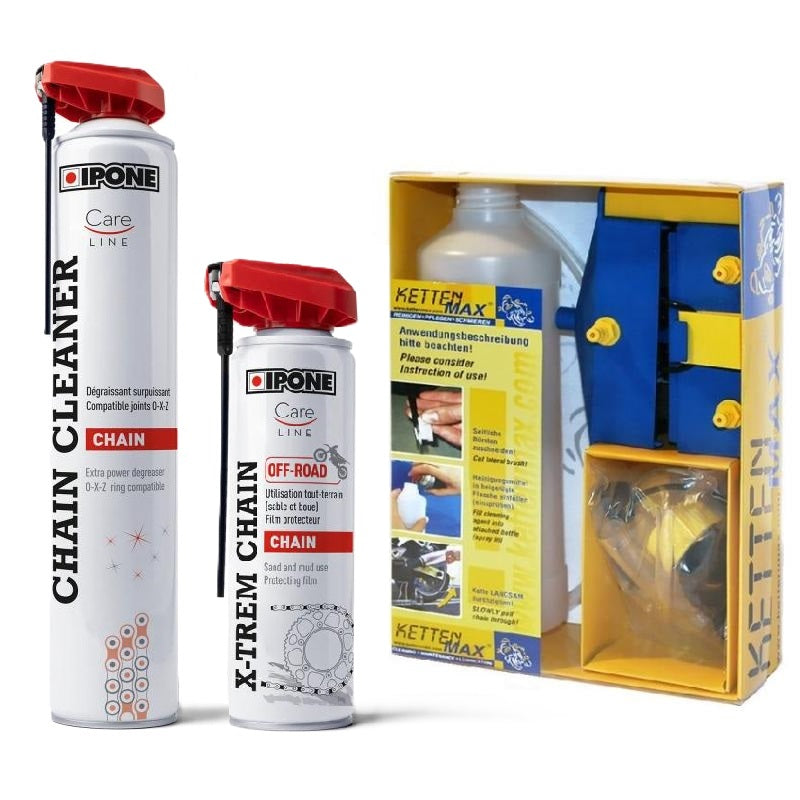 IPONE KETTENMAX / IPONE - Kit curatare + ungere lant, varianta OFFROAD