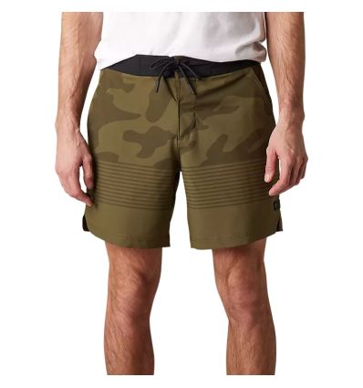 Fox Essex Volley Camo Short - Verde
