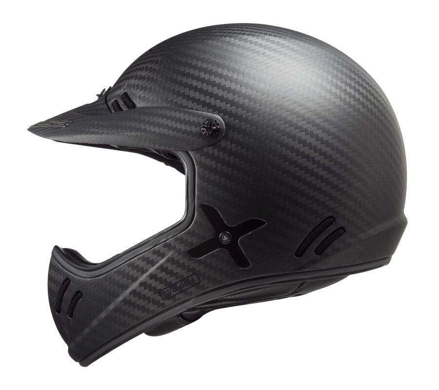 LS2 MX471 XTRA SINGLE MONO MATT CARBON - Image 8