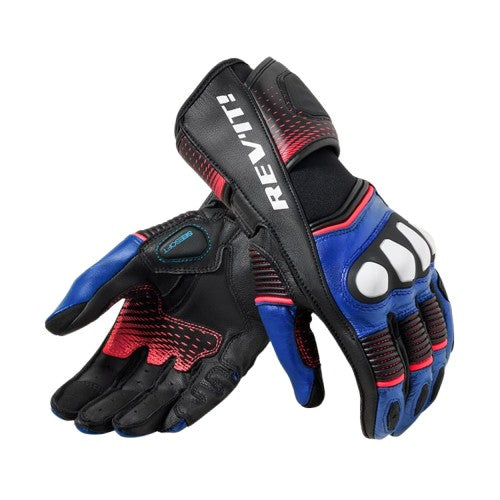 REV'IT! Xena 4 Ladies Gloves Black-Blue - Image 1