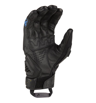 KLIM Baja S4 Glove Black - Kinetik Blue - Image 2