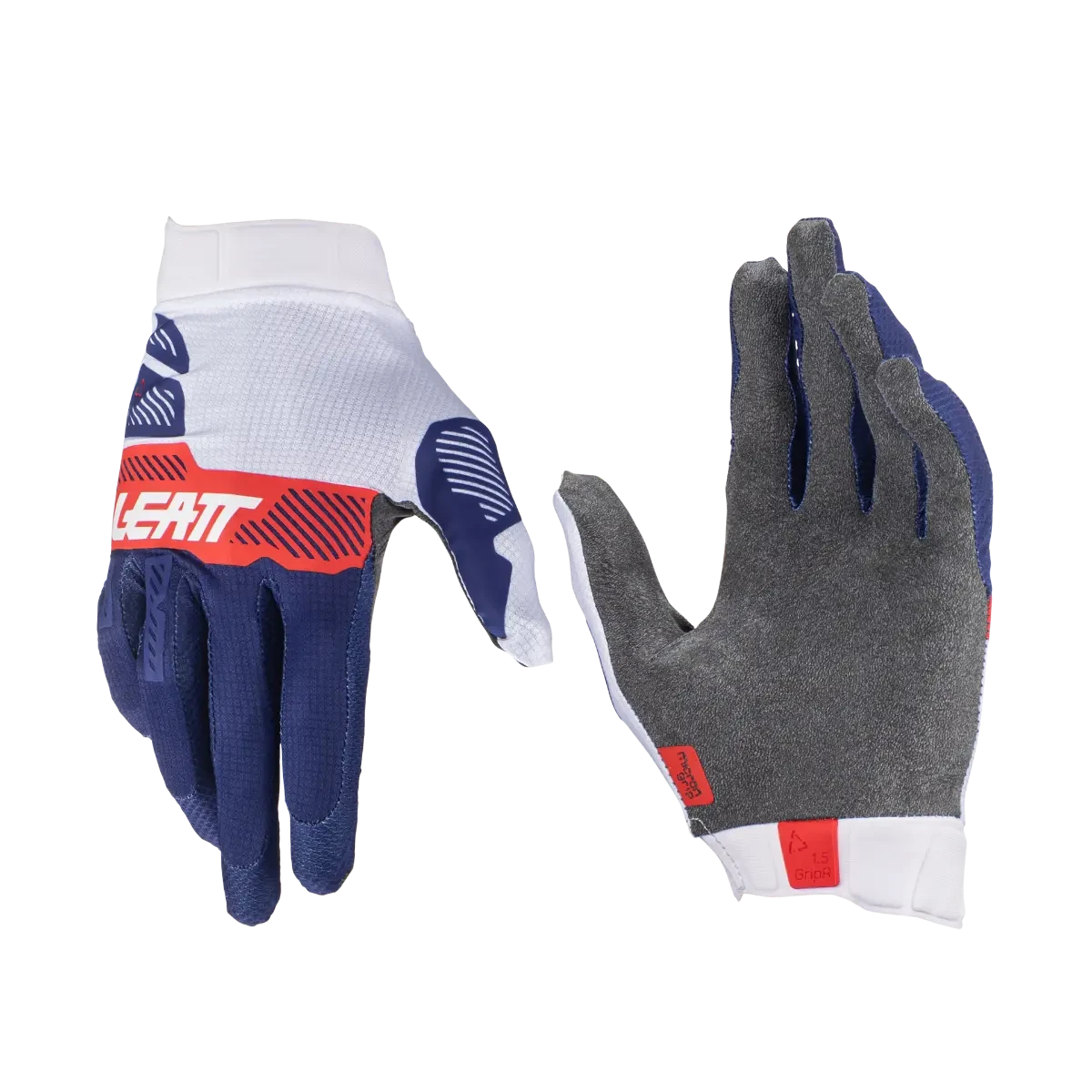 Leatt Glove Moto 1.5 GripR Royal - Image 1