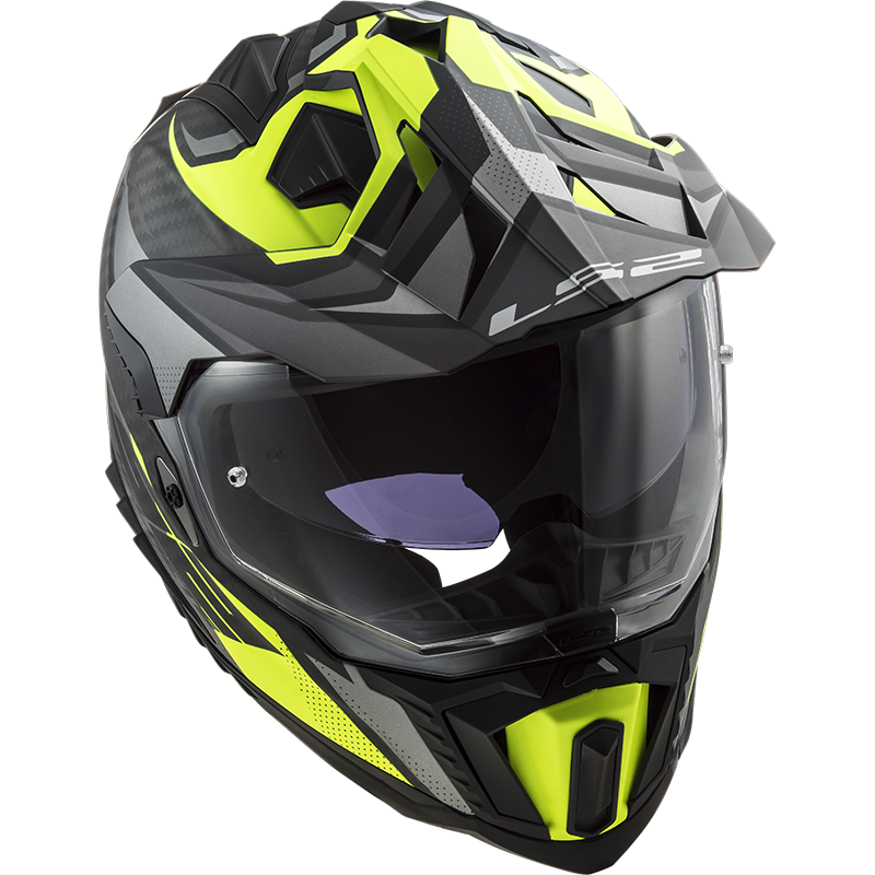 LS2 MX701 EXPLORER C FOCUS M.TITANIUM H-V YELLOW - Image 3