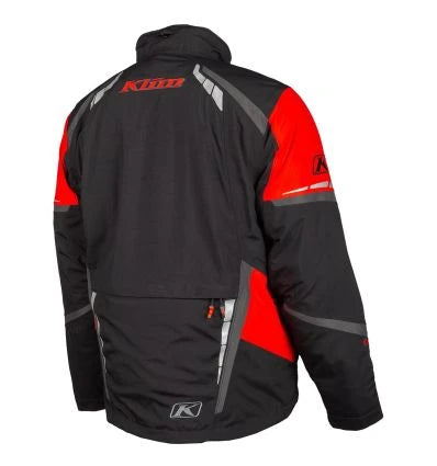 KLIM Keweenaw Jacket Black - High Risk Red