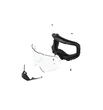 LEATT Goggle Velocity 6.5 Cryztal Iriz Flame Platinum 30 VLT - Image 2