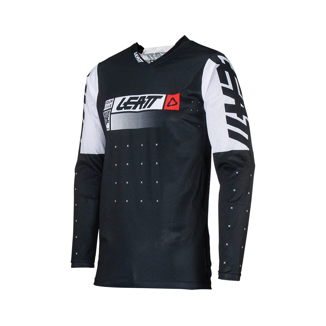 Leatt Jersey Moto 4 5 Lite - Negru