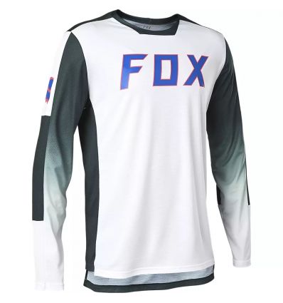 FOX DEFEND RS LS JERSEY [WHT] - Image 1