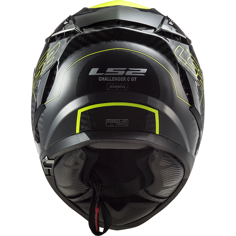 LS2 FF327 CHALLENGER CT2 FOLD GLOSS H-V YELLOW - Image 12