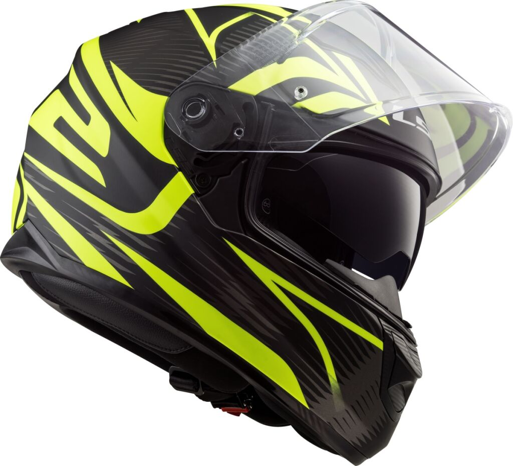 LS2 FF320 STREAM EVO JINK MATT BLACK YELLOW - Image 11