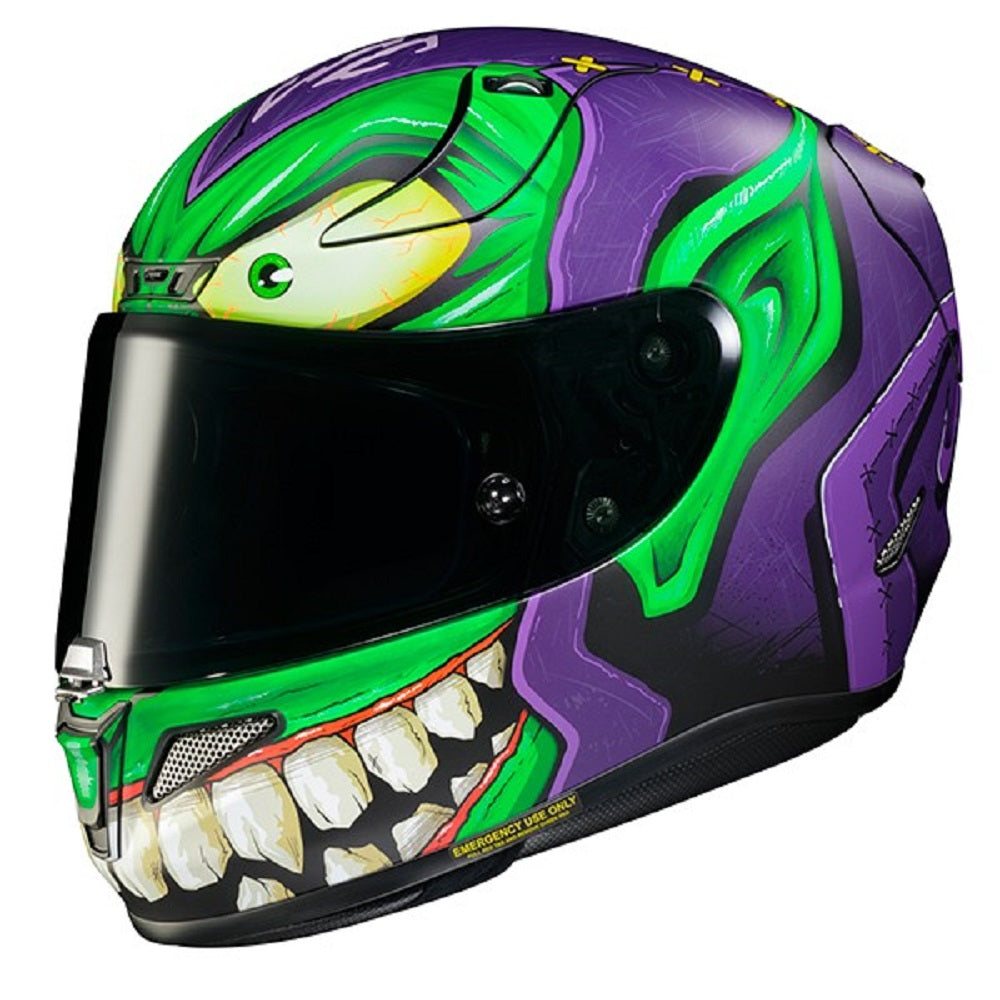 HJC RPHA 11 Green Goblin Verde - Image 1