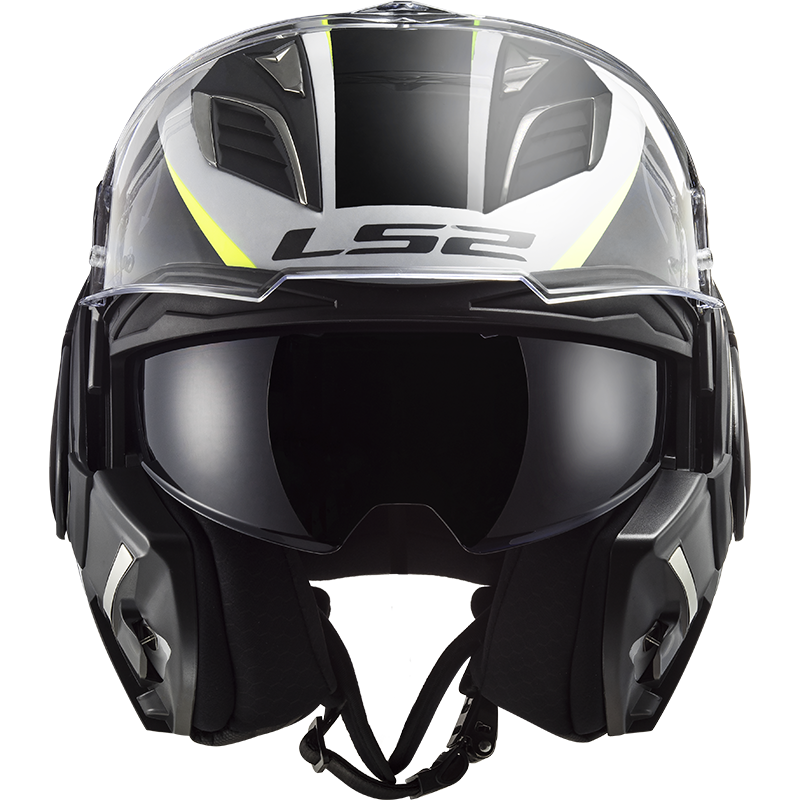 LS2 FF900 VALIANT II CODEX WHITE BLACK - Image 4