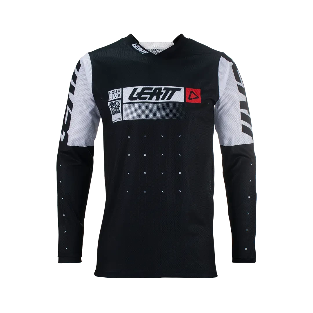 Leatt Jersey Moto 4 5 Lite - Negru