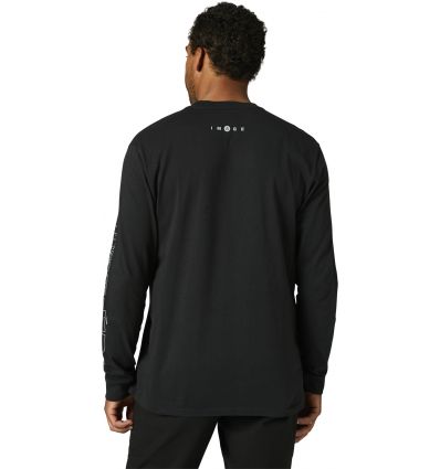 FOX SKARZ LS PREMIUM TEE [BLK] - Image 2