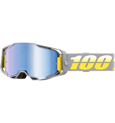100% ARMEGA Goggle Complex Mirror Blue Lens - Image 1