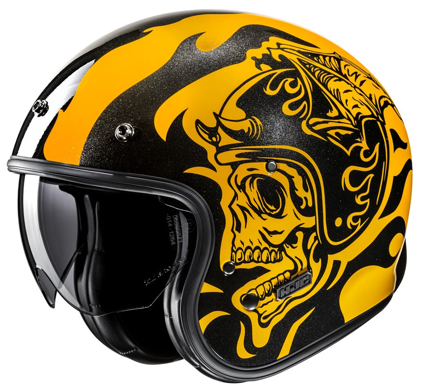 Hjc V31 Flame - Galben