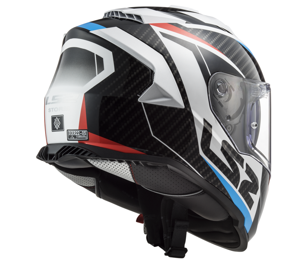 Ls2 Ff800 Storm Racer - Rosu/Albastru