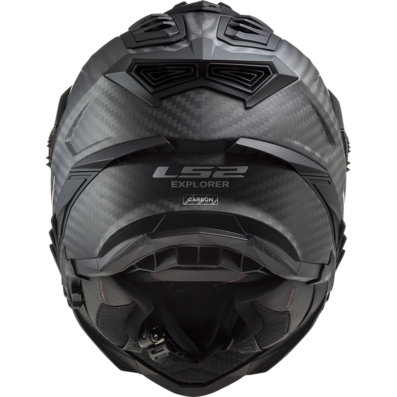 LS2 MX701 EXPLORER C SOLID MATT CARBON - Image 14