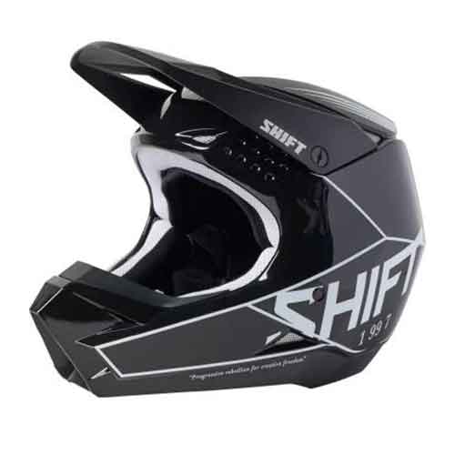 SHIFT WHITE LABEL BLISS HELMET [BLK/WHT] - Image 1