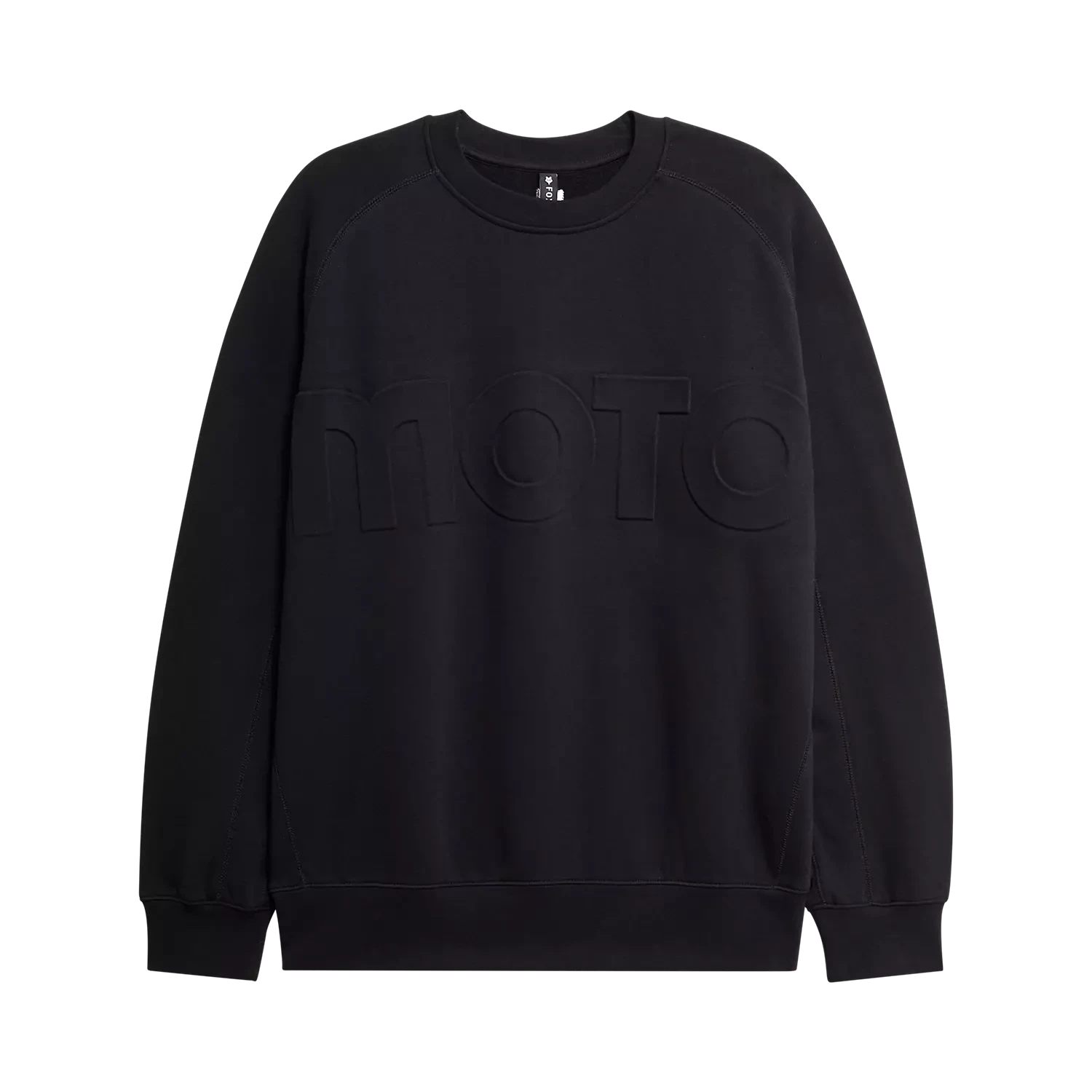 FOX Racing MOTO-X OVERSIZED FLC CREW [BLK] - Image 1