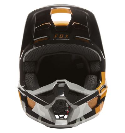FOX V1 SKEW HELMET, ECE [BLK/GLD] - Image 5